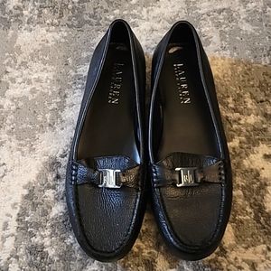 Ralph Lauren loafers, black, 8.5
